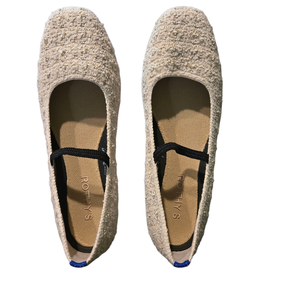 Rothy's Mary Jane Cream Flats